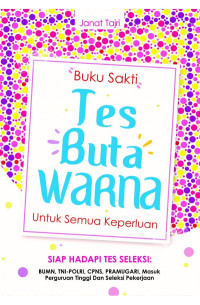 Image of Buku Sakti Tes Buta Warna : Untuk Semua Keperluan